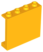 Plaatje in Gallery viewer laden, LEGO® los onderdeel Paneel Helder Licht Oranje 60581
