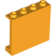 Plaatje in Gallery viewer laden, LEGO® los onderdeel Paneel Helder Licht Oranje 60581