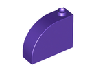 LEGO® los onderdeel Dakpan Gebogen Donkerpaars 33243