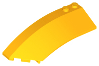 LEGO® los onderdeel Wig in kleur Helder Licht Oranje 41750