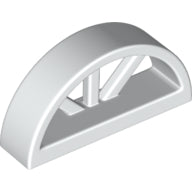 LEGO® los onderdeel Raamkozijn in kleur Wit 20309