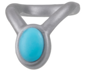 LEGO® los onderdeel Kleding in kleur Zilver 28628apb01