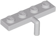 LEGO® Plaat Aangepast Licht Blauwachtig Grijs 30043
