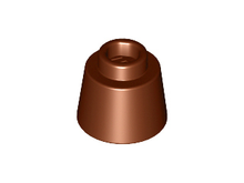 Plaatje in Gallery viewer laden, LEGO® los onderdeel Kegel in kleur Roodachtig Bruin 85975