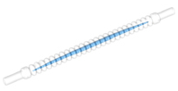 LEGO® los onderdeel Slang in kleur Doorzichtig 27328pb01