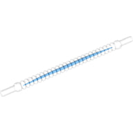 Plaatje in Gallery viewer laden, LEGO® los onderdeel Slang in kleur Doorzichtig 27328pb01