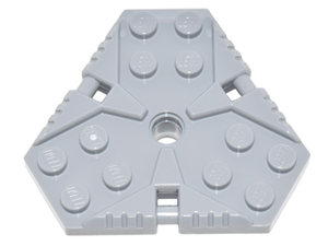 LEGO® Plaat Aangepast Licht Blauwachtig Grijs 27255