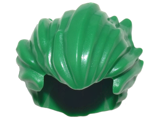 LEGO® los onderdeel Haar in kleur Groen 28551