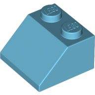 Plaatje in Gallery viewer laden, LEGO® los onderdeel Dakpan Algemeen Medium Azuurblauw 3039