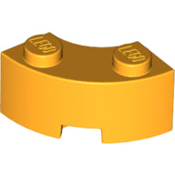 Plaatje in Gallery viewer laden, LEGO® los onderdeel Steen Rond Helder Licht Oranje 85080