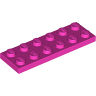 Plaatje in Gallery viewer laden, LEGO® los onderdeel Plaat Algemeen in kleur Donker Roze 3795