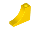 LEGO® los onderdeel Steen Boog in kleur Geel 18653