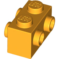 Plaatje in Gallery viewer laden, LEGO® onderdeel Steen Aangepast Helder Licht Oranje 52107