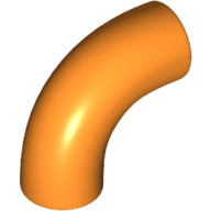 LEGO® los onderdeel Steen Rond in kleur Oranje 25214