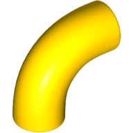 LEGO® los onderdeel Steen Rond in kleur Geel 25214