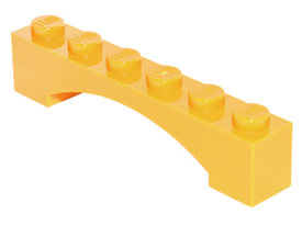 LEGO® los onderdeel Steen Boog Helder Licht Oranje 92950