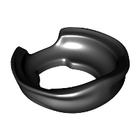 LEGO® los onderdeel Lijf Accessoire in kleur Zwart 24504