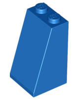 LEGO® los onderdeel Dakpan Algemeen in kleur Blauw 3684c