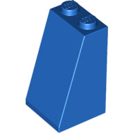 LEGO® los onderdeel Dakpan Algemeen in kleur Blauw 3684c