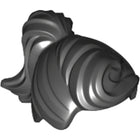 LEGO® los onderdeel Haar in kleur Zwart 13785