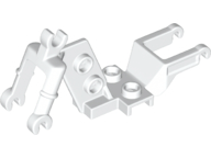 LEGO® los onderdeel Fiets & Motor in kleur Wit 18896