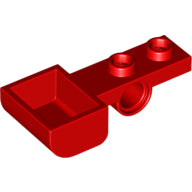 LEGO® los onderdeel Plaat Aangepast in kleur Rood 88289