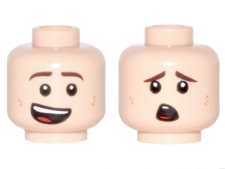 LEGO® los onderdeel Hoofd in kleur Lichte Noga 3626cpb1765