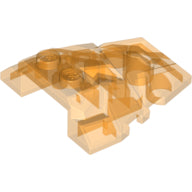 Plaatje in Gallery viewer laden, LEGO® los onderdeel Wig in kleur Doorzichtig Oranje 64867
