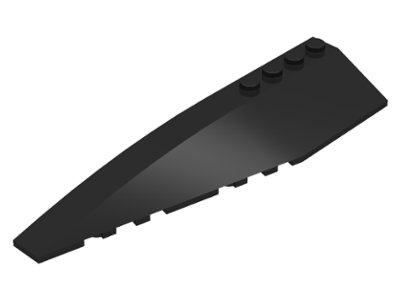 LEGO® los onderdeel Wig in kleur Zwart 42061
