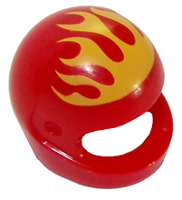 Plaatje in Gallery viewer laden, LEGO® los onderdeel Hoofddeksels in kleur Rood 2446pb41