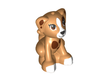 Plaatje in Gallery viewer laden, LEGO® los onderdeel Landdier in kleur Medium Noga 27986pb02