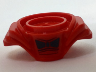 LEGO® los onderdeel Lijf Accessoire in kleur Rood 27148pb01