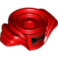 Plaatje in Gallery viewer laden, LEGO® los onderdeel Lijf Accessoire in kleur Rood 27148pb01