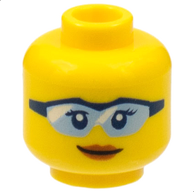 LEGO® los onderdeel Hoofd in kleur Geel 3626cpb1766