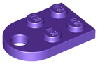 LEGO® los onderdeel Plaat Aangepast Donkerpaars 3176