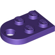 LEGO® los onderdeel Plaat Aangepast Donkerpaars 3176