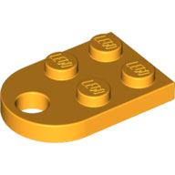 LEGO® los onderdeel Plaat Aangepast Helder Licht Oranje 3176