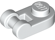 LEGO® los onderdeel Plaat Rond in kleur Wit 26047