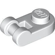 Plaatje in Gallery viewer laden, LEGO® los onderdeel Plaat Rond in kleur Wit 26047