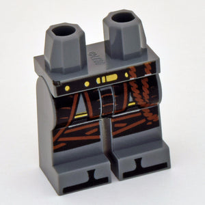 LEGO® Benen met Motief Donker Blauwachtig Grijs 970c00pb0657