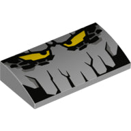 Plaatje in Gallery viewer laden, LEGO® Dakpan Gebogen met Motief 88930pb072
