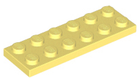 LEGO® los onderdeel Plaat Algemeen Helder Lichtgeel 3795