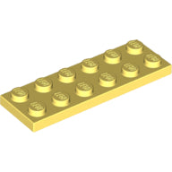 Plaatje in Gallery viewer laden, LEGO® los onderdeel Plaat Algemeen Helder Lichtgeel 3795