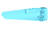 LEGO® los onderdeel Technisch Paneel Medium Azuurblauw 64393