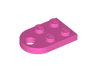 LEGO® los onderdeel Plaat Aangepast Donker Roze 3176