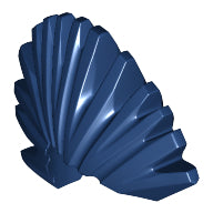 LEGO® los onderdeel Haar in kleur Donkerblauw 93563