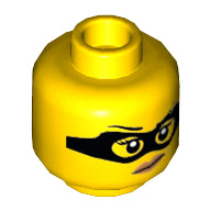 Plaatje in Gallery viewer laden, LEGO® los onderdeel Hoofd in kleur Geel 3626cpb1808
