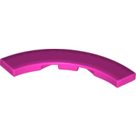 LEGO® los onderdeel Tegel Rond in kleur Donker Roze 27507