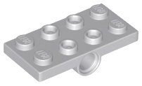 LEGO® Plaat Aangepast Licht Blauwachtig Grijs 26599