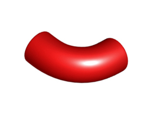 LEGO® los onderdeel Steen Rond in kleur Rood 25214